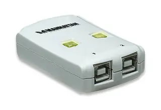 Manhattan Hi-Speed USB 2.0 Switch automaticky sdílený 2 PC - 1 USB