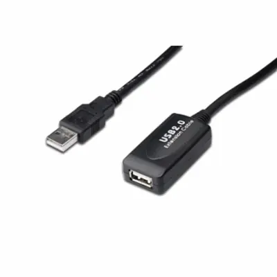 Manhattan Hi-Speed USB Active prodlužovací kabel A-A M F / 10m