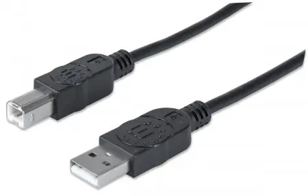 Manhattan Hi-Speed USB Device Cable Type-A Male Type-B Male / 5m 