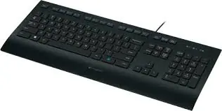 Logitech MK280E / Klávesnice / USB / US / černá