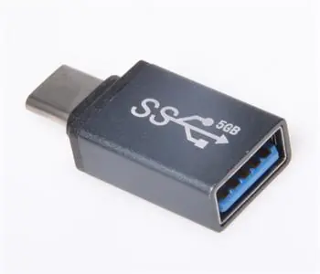 PremiumCord Adaptér USB 3.1 konektor C male - USB 3.0 A female / kovově modrý
