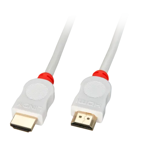 LINDY 41412 - HDMI HighSpeed Kabel - Bílá - 2m
