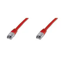 S-FTP Digitus patchkabel 3m červená / cat. 6/ AWG 26