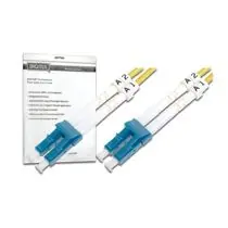 Digitus Fiber Optic Patch, LC to LC,Singlemode 09/125 µ, Duplex, 5m