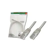 UTP Digitus patchkabel cat. 5e - 0.5m šedá / AWG 26/7