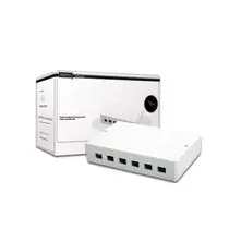 DIGITUS UTP nástěnný box pro 6xkeystone / perlově bílá