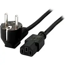 Equip napajecí kabel VDE černý 1.8m
