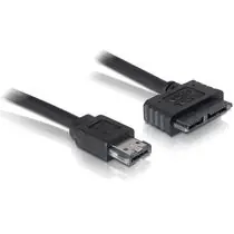 DeLock kabel  eSATAp na slim SATA 13 pin délka 1 m