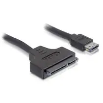 DeLock kabel  eSATAp na SATA 22 pin délka 0.5m, pro 2,5