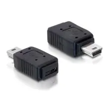 DeLock redukce USB mini samec na USB micro B samice
