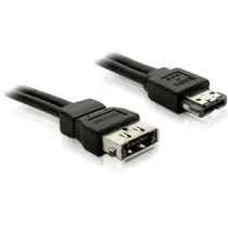 DeLock eSATA<->eSATAp kabel prodlužovací 1m