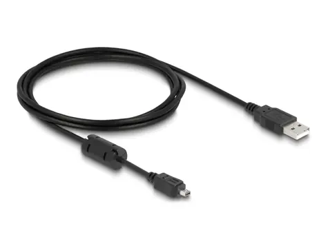 Delock 82208 Kabel USB 2.0 mini 4pin typ Hirose - USB-A 4pin (M) 1,5m