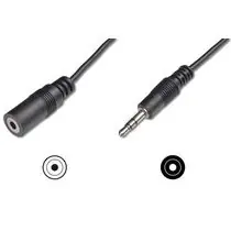 Digitus audio kabel JACK<->JACK prodlužovací 3m