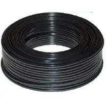 Telefonní kabel lanko, box 100m, 4ž. černý 
