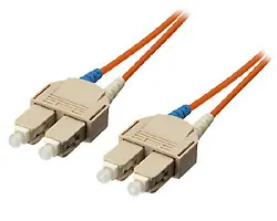 LWL Patch Cord SC/SC 62,5/125µ 1,0m
