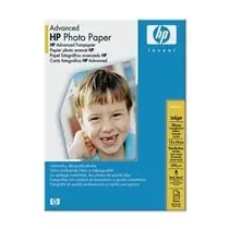 Q8696A Advanced Photo Paper, Gloss, 13x18cm, 25ks, 250g/m2