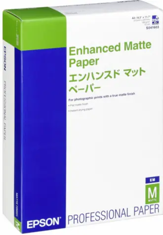 EPSON Paper A4 Enhanced Matte (250 sheets) 192g/m2