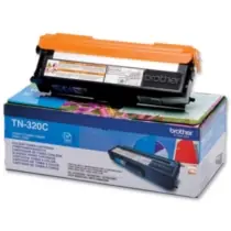 Brother TN-320C originální toner / HL-4150CDN, 4570CDW / 1.500 stran / Modrý