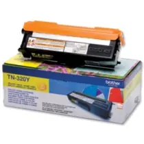 Brother TN-320Y originální toner / HL-4150CDN, 4570CDW / 1.500 stran / Žlutý