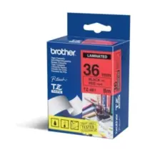 Brother - TZ-461, červená / černá (36mm, lamin.)