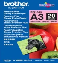 Brother fotopapír A3, glossy, 20 ks
