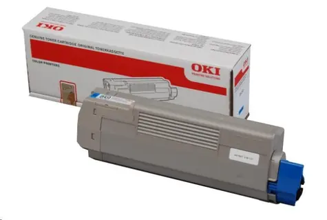 OKI originální toner pro C610 modrá / 6.000 stran