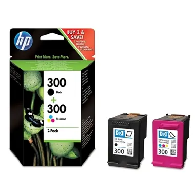 CC640EE+CC643EE Černá+barevná ink. cart. pro DJ F4280, D2560, D2660 (No 300)