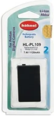 Hähnel HL-PL109 Pentax D-Li109, 1120mAh, 7.4V, 8.3Wh