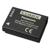 Panasonic DMW-BCG10E accu pro TZ20/18/10/8/6/7/ZX3/1