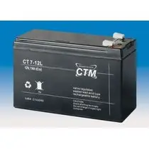 Baterie CT 12V 7 Ah, Faston 250