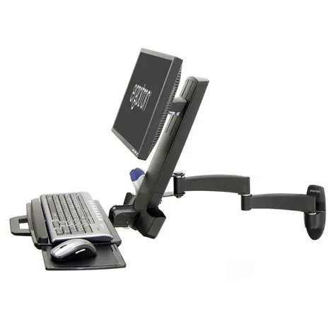 ERGOTRON 200 Series Combo Arm černá / nástěnný držák na LCD, klávesnici a myš