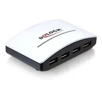 DeLock HUB USB 3.0 4-portový externí + napájecí zdroj