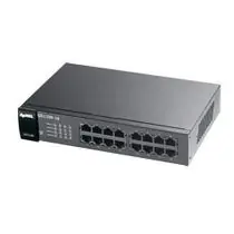 ZyXEL GS1100-16 / 16-port 10/100/1000Mbps / Gigabit Ethernet switch / Fanless / 802.3az (Green) / desktop