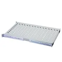 DIGITUS pevná police pro rack hl.1000mm šedá 483x720x50, 100 kg