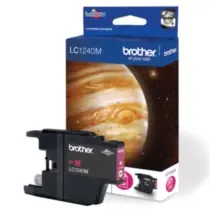 Brother LC-1240M originálníní cartridge / MFC-J6510DW, MFC-J6710DW / 600 stran / Fialová