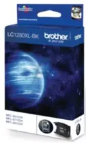Brother LC-1280XLBk originálníní cartridge / MFC-J6510DW, MFC-J6710DW / 2.400 stran / Černá