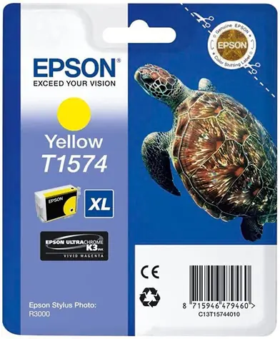 Epson T1574 Vivid Yellow  Cartridge 