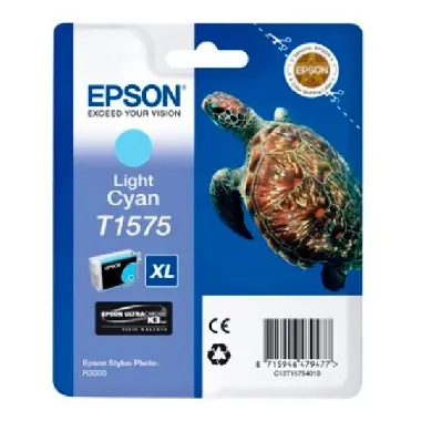 Epson T1575 Vivid Light Cyan  Cartridge 