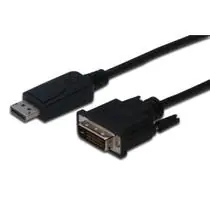 DIGITUS DisplayPort připojovací kabel, DP/M- DVI (24+1)/M 1.0m