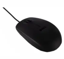 DELL MS111 černá / Optická myš / 1000dpi / 2 tlačítka + rolovací kolečko / USB