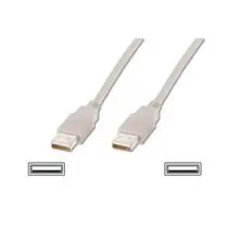 Digitus USB kabel A/samec na A-samec,černý, 5m