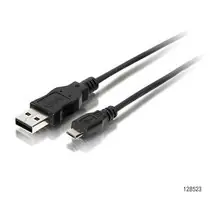 eQuip USB 2.0 Cable  A/M -> Micro B/M 1.8m, black