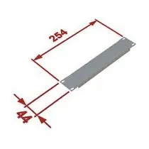 Triton Zaslepovací panel 1U pro 10