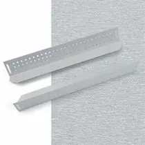 Triton nosné lyžiny 600mm (L=368mm) - pár / černé