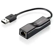 Level One USB-0301, Fast Ethernet 10/100Mbps USB2.0 na RJ-45 Adapter, Win 2000/XP/Vista, MacOS 10.3/1, Wii comp.