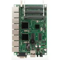 MikroTik RB493G / RouterBOARD / 256 MB RAM/ 680 MHz / 3x miniPCI/ 9 x giga LAN/ USB / L5