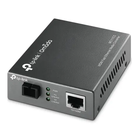 TP-Link MC112CS / WDM konvertor / 1x SC / 1x LAN / Single-Mode
