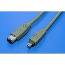 Wiretek Kabel FireWire 6/4 3m