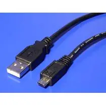 Wiretek Kabel USB 2.0 A - micro USB B / 5m