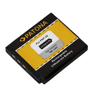 PATONA baterie pro foto Fuji NP-50 750mAh
